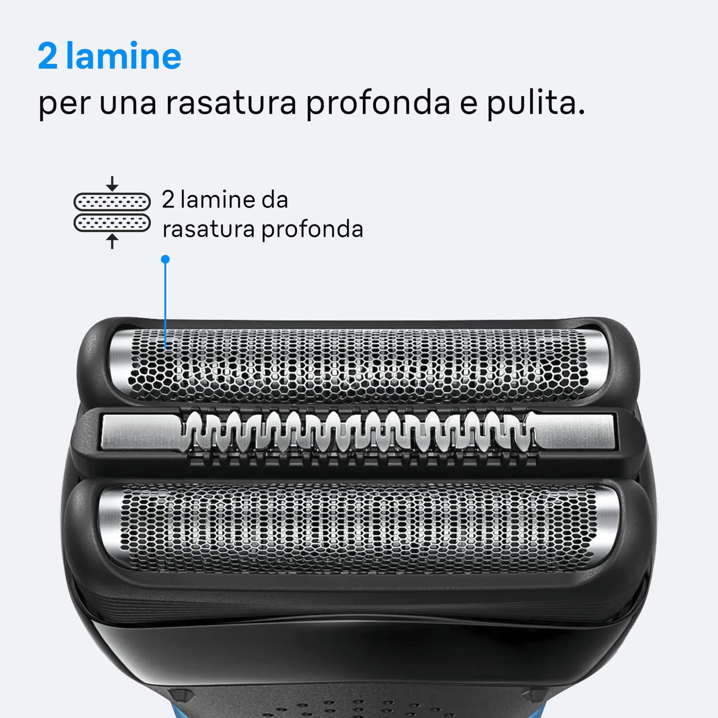 Braun Serie 3 21b Testina Originale Rasoio Elettrico Barba Compatibile