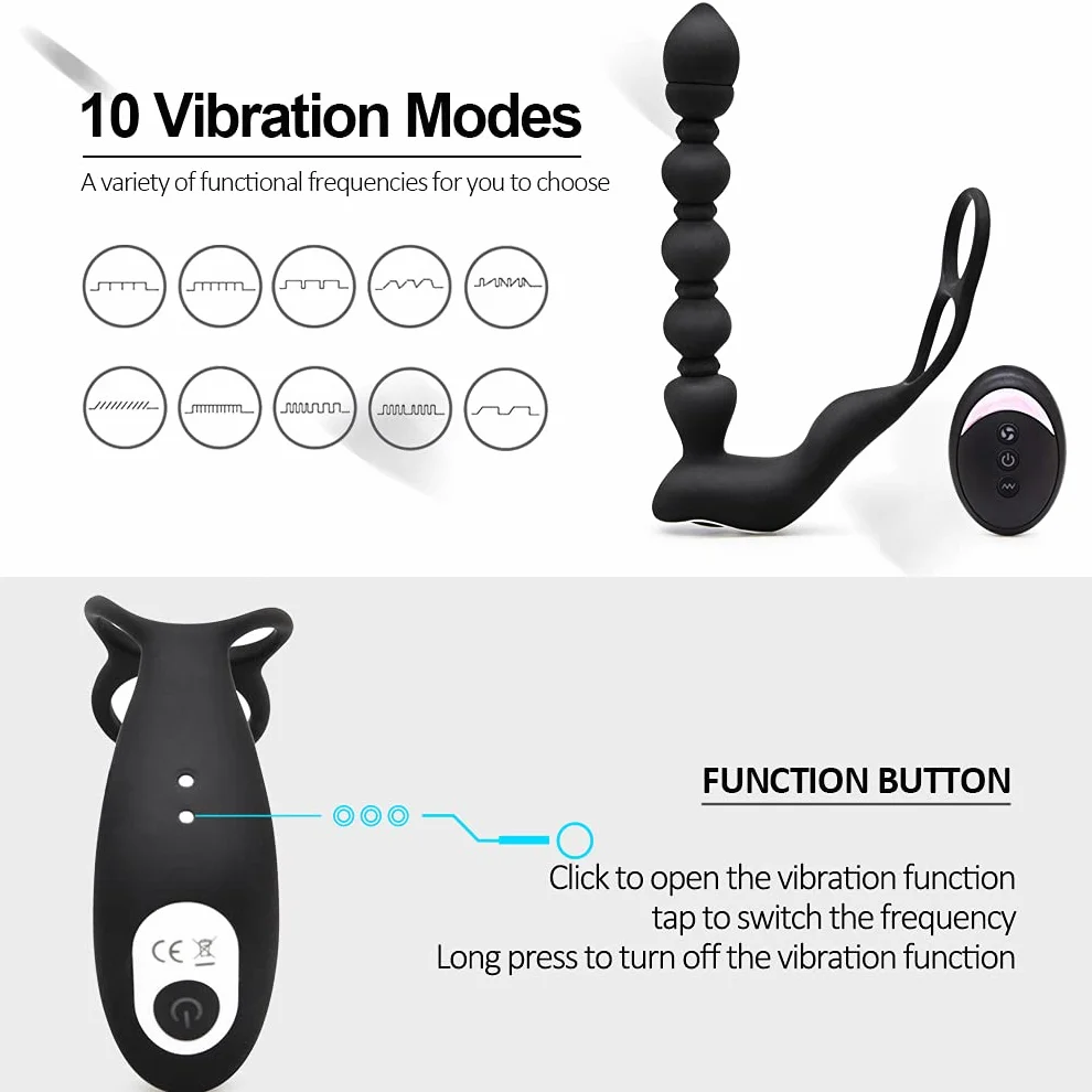 Masturbatore Giochi Sessuali Dildo Pene Prostatico Stimolatore Elettrico Silicone Massaggiatore Plug Anale Mini