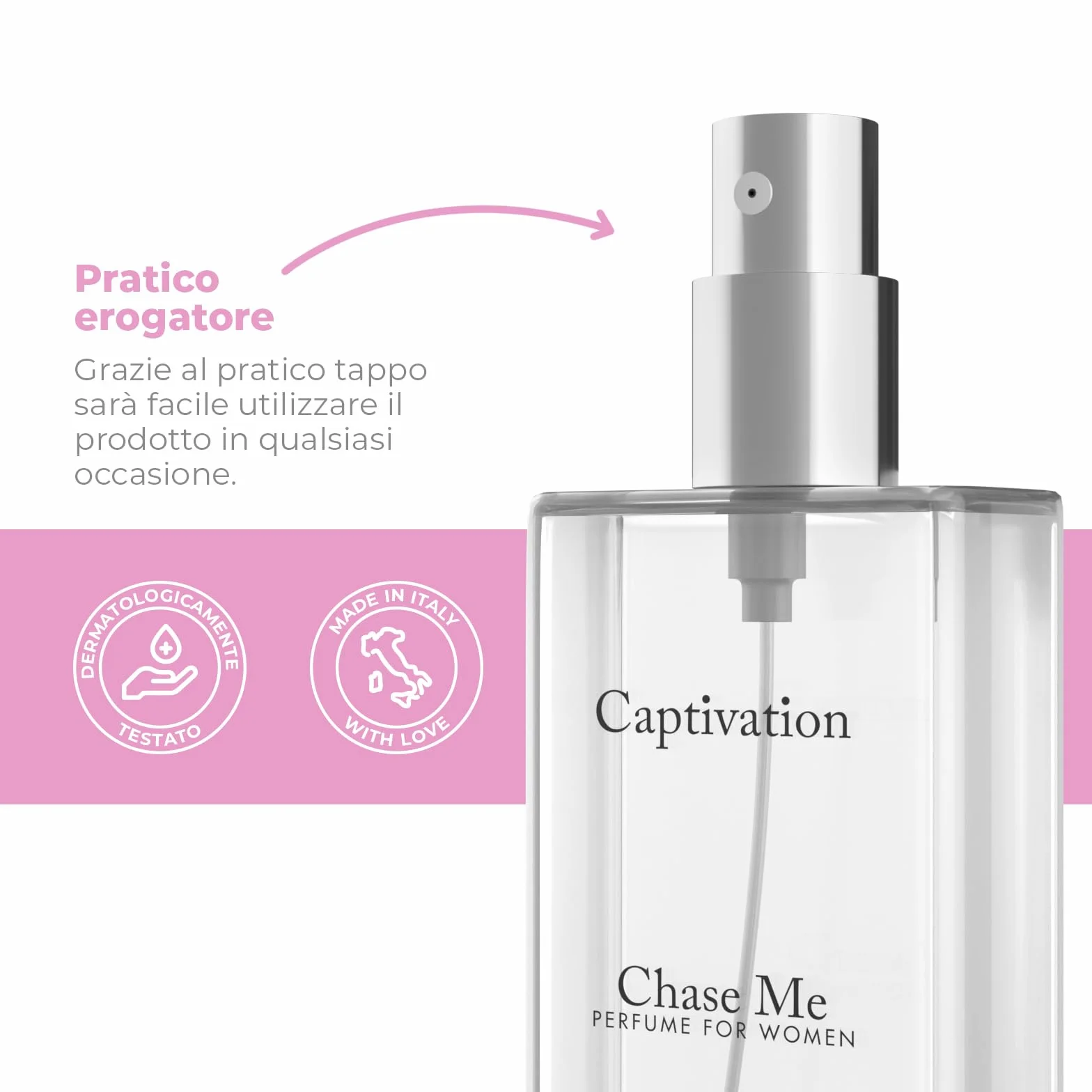 INTIMATELINE Captivation Chase Me Profumo Sensuale ai Feromoni 30 ml Donna