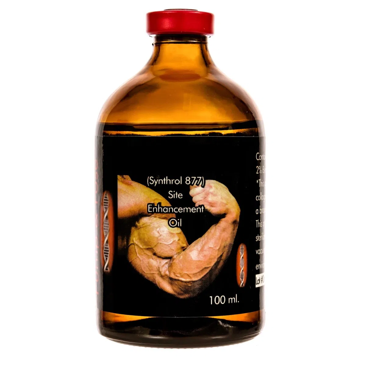 Pump & Pose - Olio per la definizione muscolare, Synthrol 877, 200 ml, per bodybuilders e appassionati di fitness, uomo