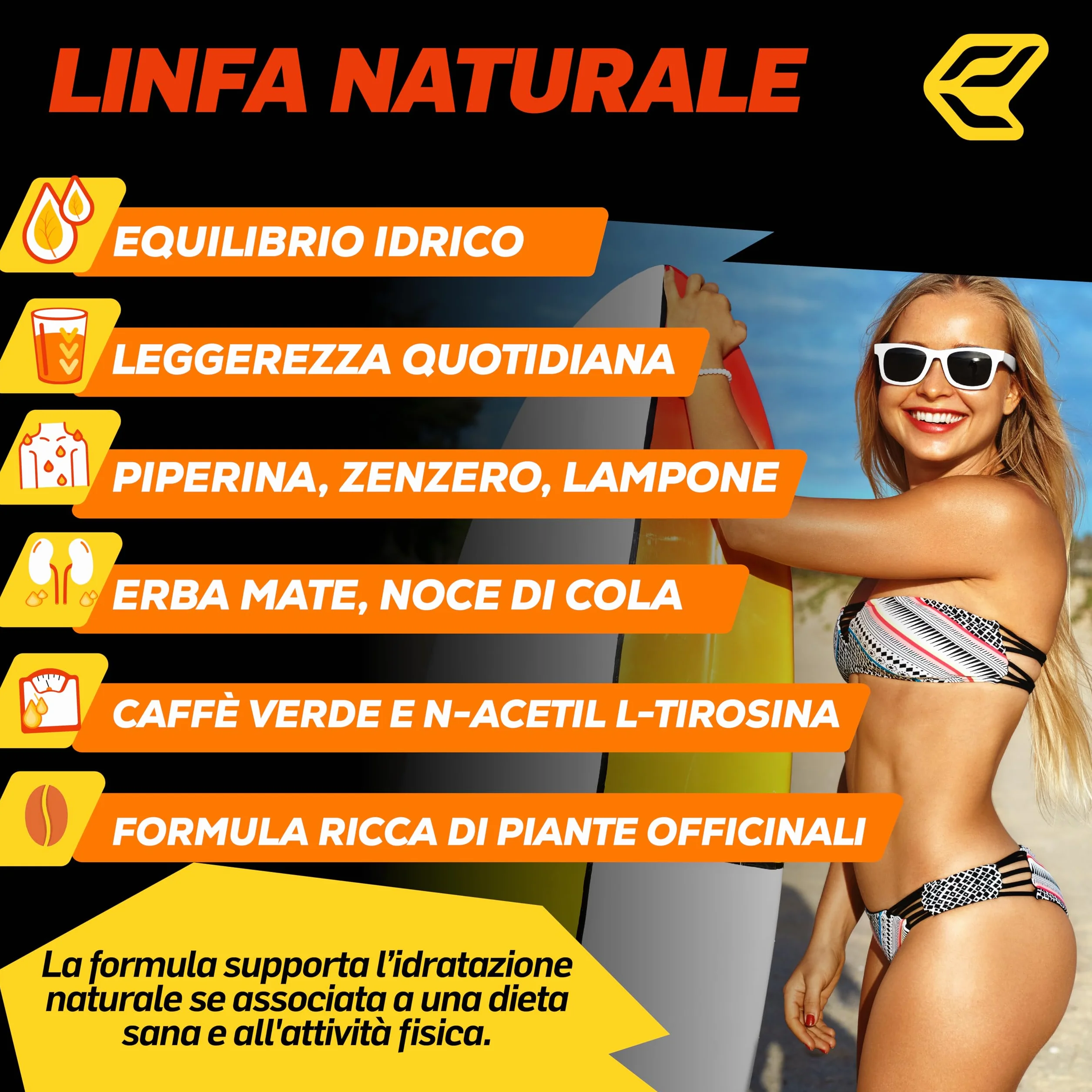 Italian Elite Elite Extreme 120 Capsule Integratore Alimentare Caffeina Tè Verde Carnitina Glucomannano Aceto di Mele Guaranà Energia Focus