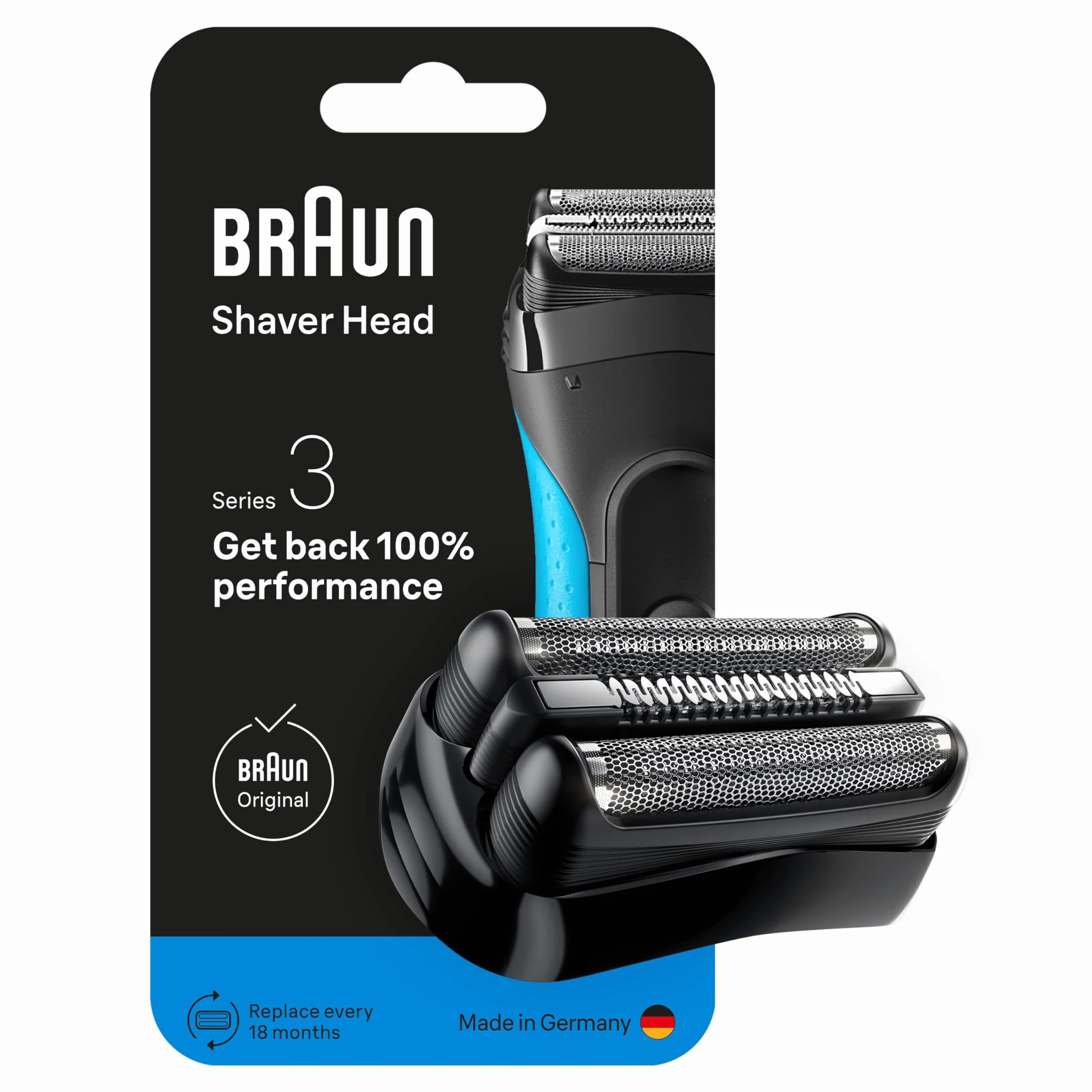 Braun Serie 3 21b Testina Originale Rasoio Elettrico Barba Compatibile