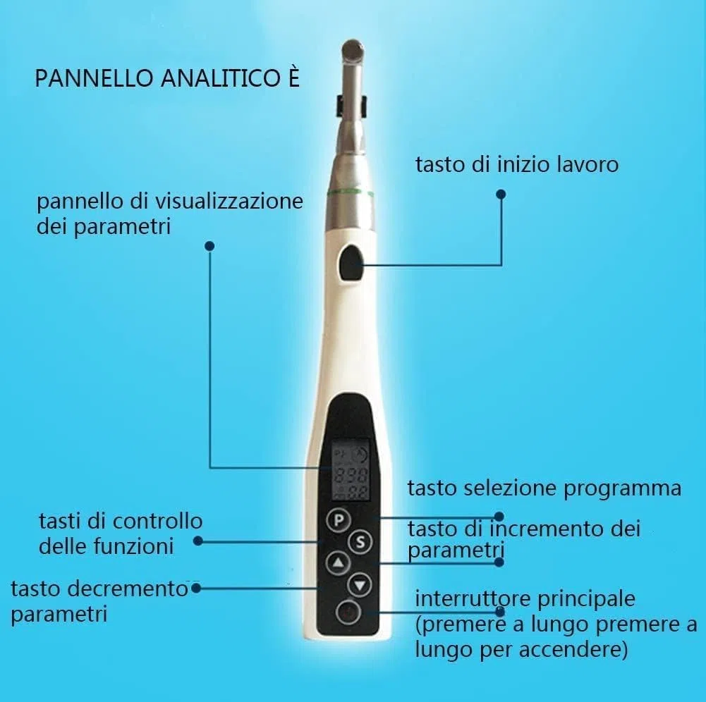 16:1 Trattamento Senza Fili del Canale radicolare endodontico, Trattamento Dentale del Motore Endo del LED