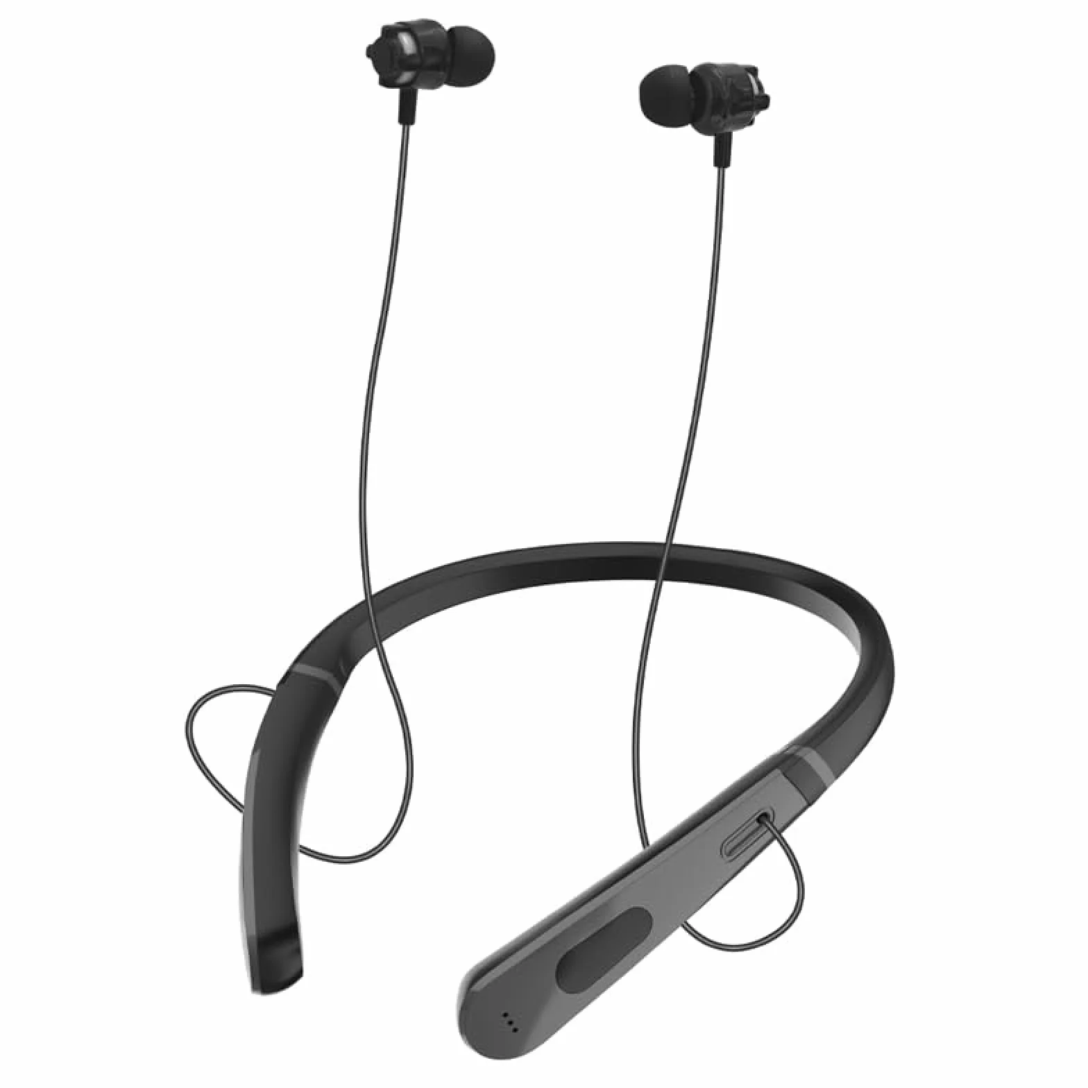 Amplificatore per udito professionale da collo e cuffie Bluetooth in uno; ambiente di amplificazione del rumore più forte, ideale per anziani o persone con problemi di udito