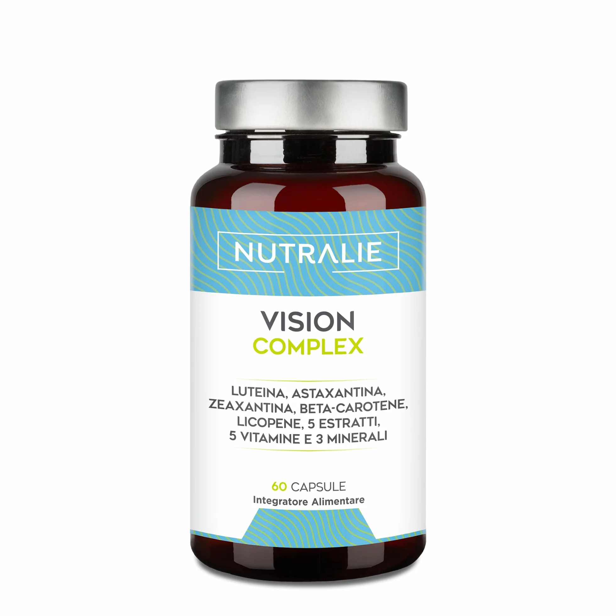 Nutralie Vision Complex Luteína + Zeaxantina + Astaxantina - 60 Capsule per gli Occhi