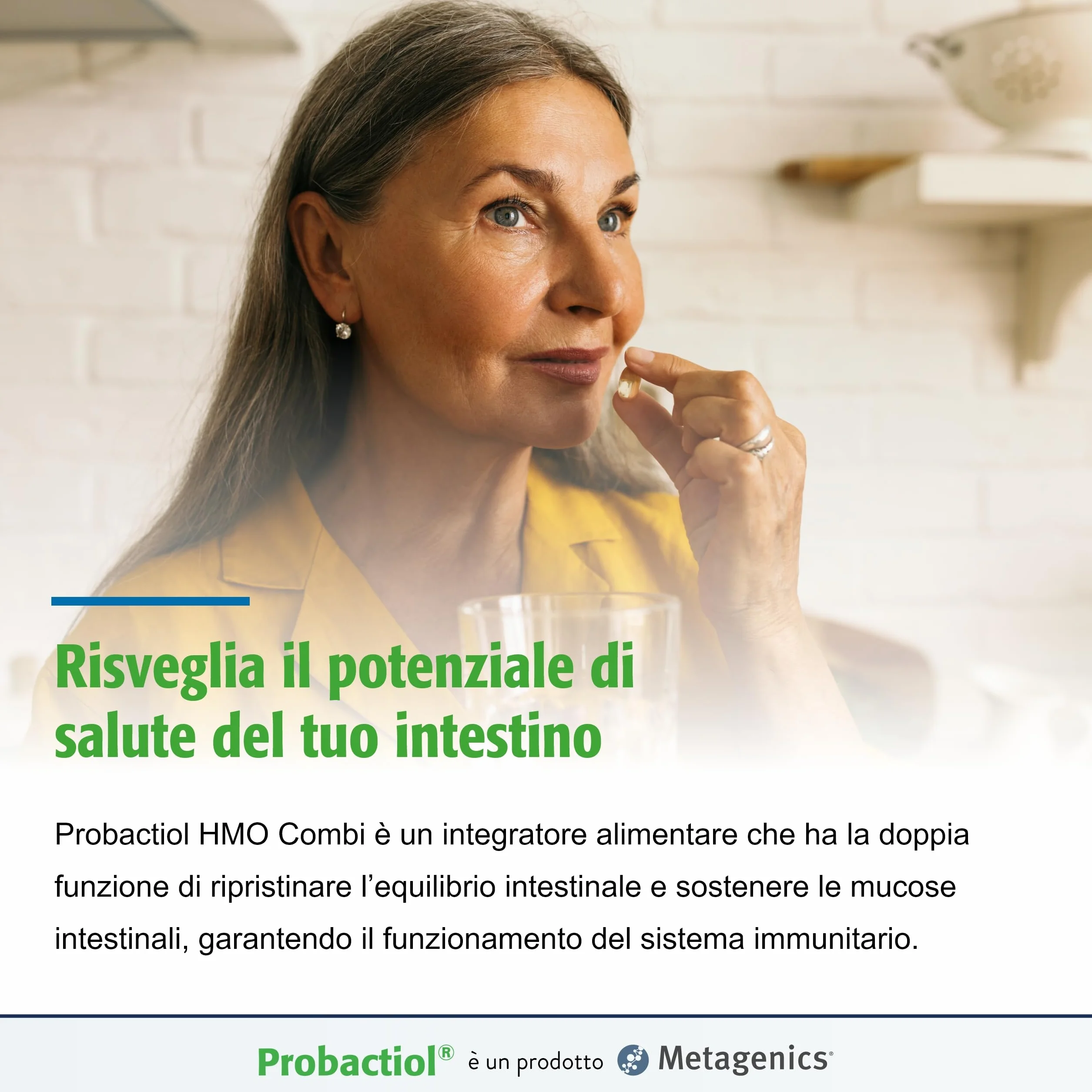 Metagenics Probactiol HMO Combi 60 Capsule Equilibrio Flora Intestinale