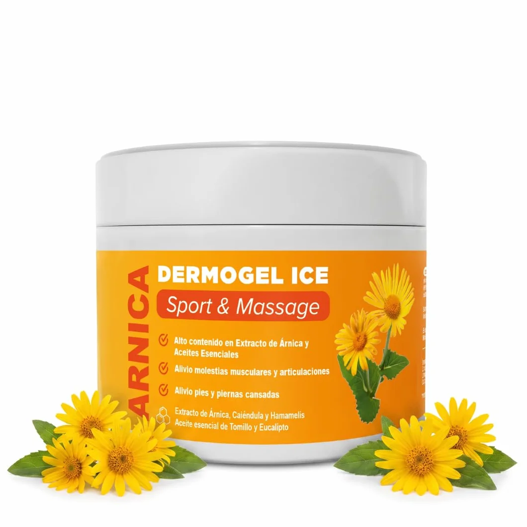 QKnatur Gel Crema all’Arnica Montana 300 ml – Effetto Freddo Intenso per Sollievo Muscolare e Articolare – Alta Concentrazione di Arnica, Calendula e Hamamelis