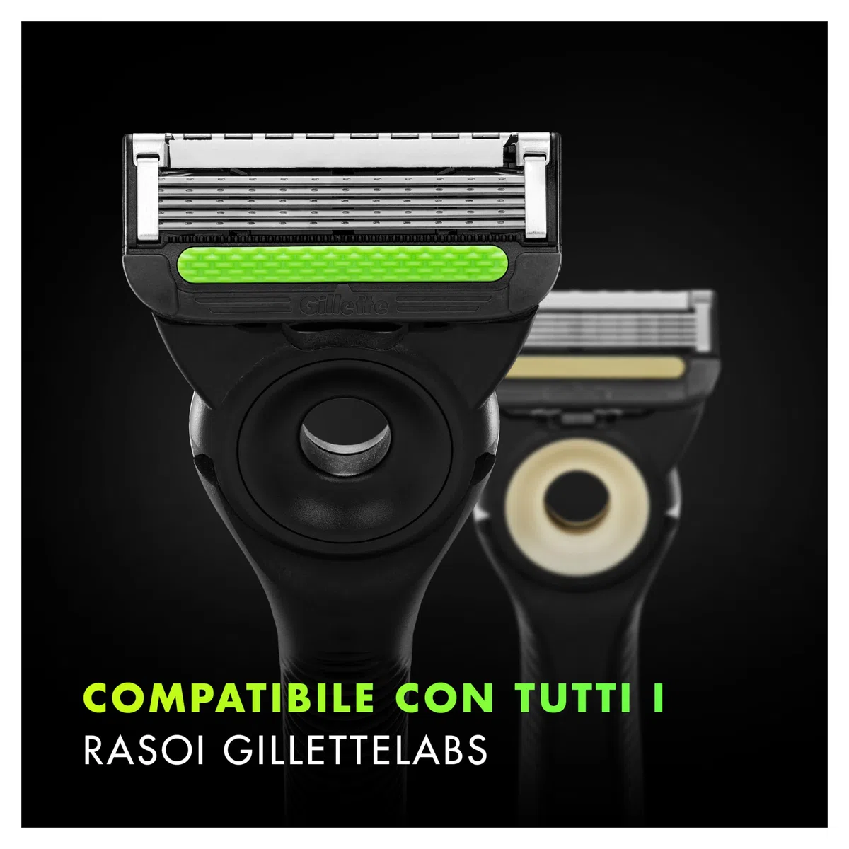 Gillette Labs Xxl Lamette da Barba per Rasoio Barba Manuale, 16 Lamette Gillette di Ricambio da 5 Lame, Rasatura Profonda Duratura, Comfort e Profondità, Compatibile con i Rasoi Labs, per Rasoio Uomo
