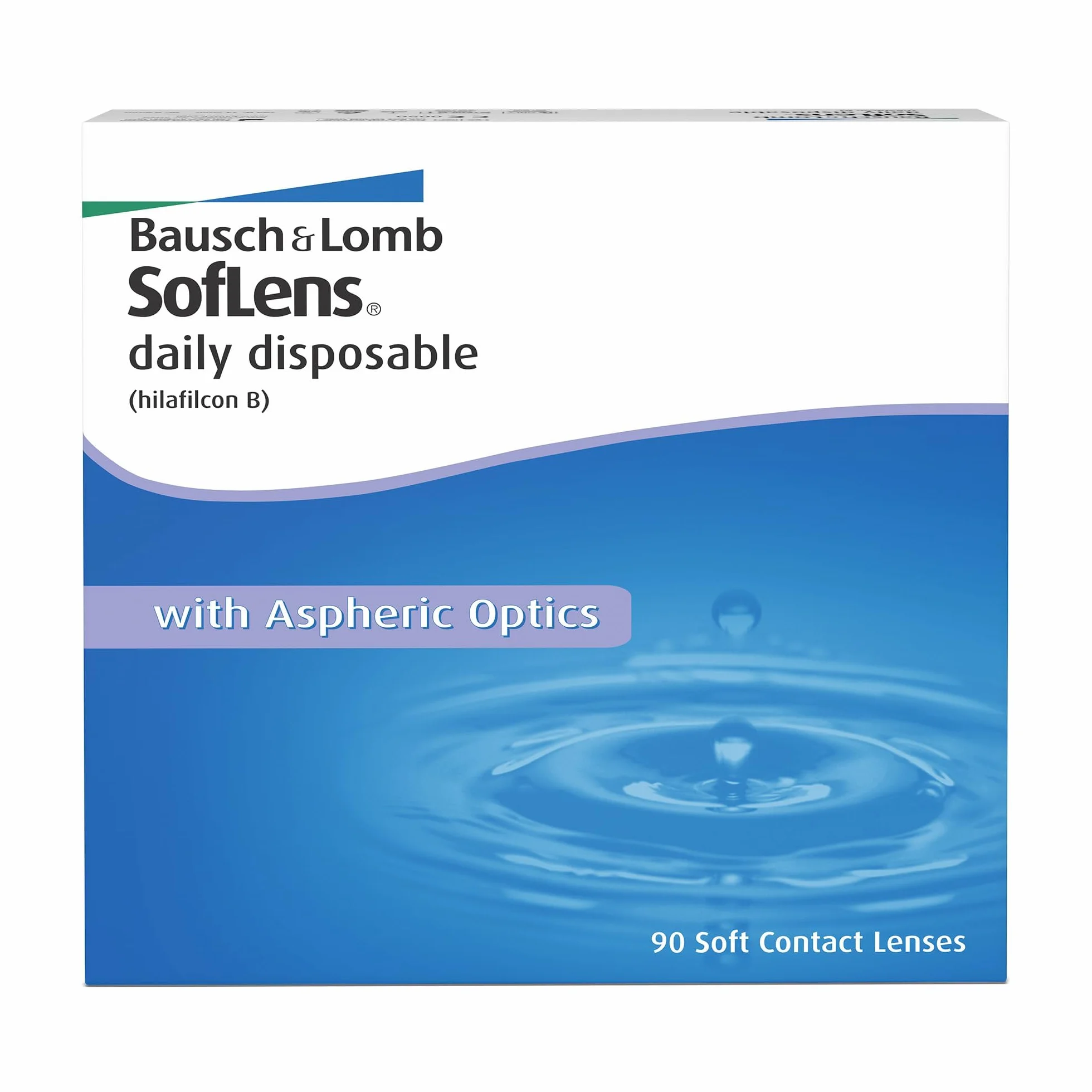 SofLens Daily Disposable Lenti a Contatto Giornaliere Correttive, 90 Lenti, BC 8.6 mm, DIA 14.2 mm, -3.0 Diopt