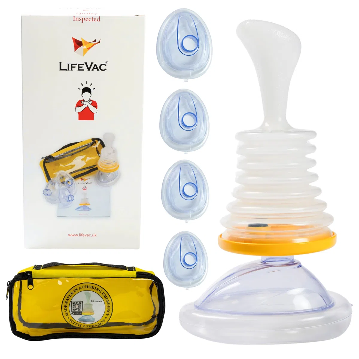 LifeVac Dispositivo di Salvataggio da Soffocamento - Kit da Viaggio