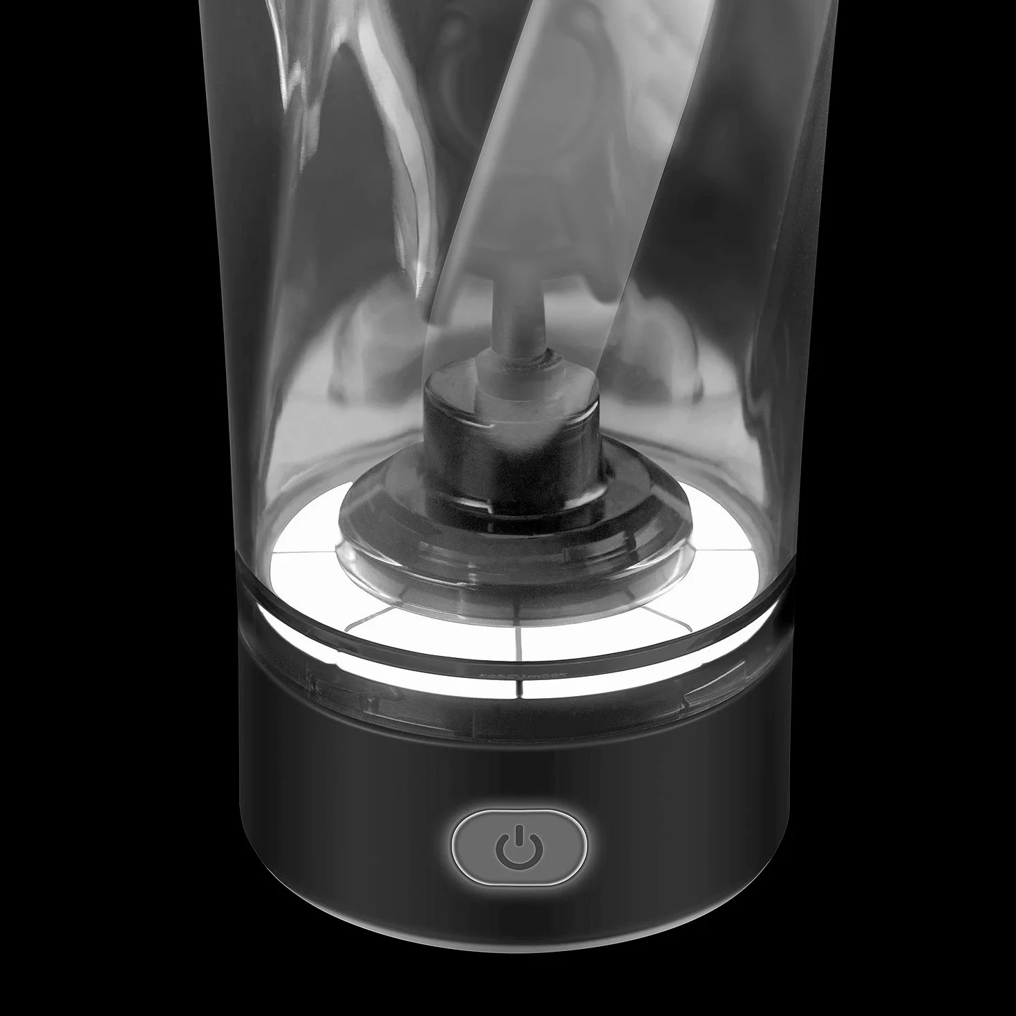 VOLTRX Shaker Elettrico per Proteine Tritan Senza BPA 700ml Vortex Portatile USB Ricaricabile Nero