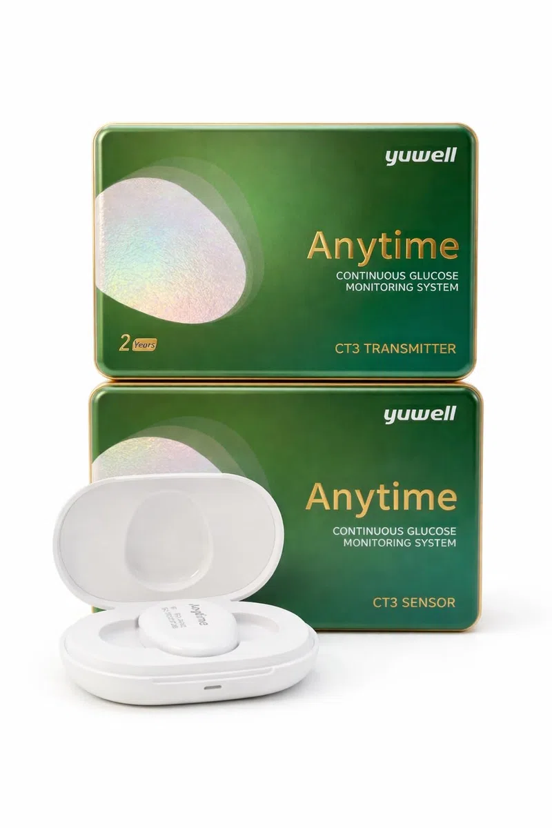 Sistema di Monitoraggio Continuo della Glicemia con Sensore Sottocutaneo e Trasmettitore Bluetooth | Controllo Glucosio in Tempo Reale e Senza Punture!