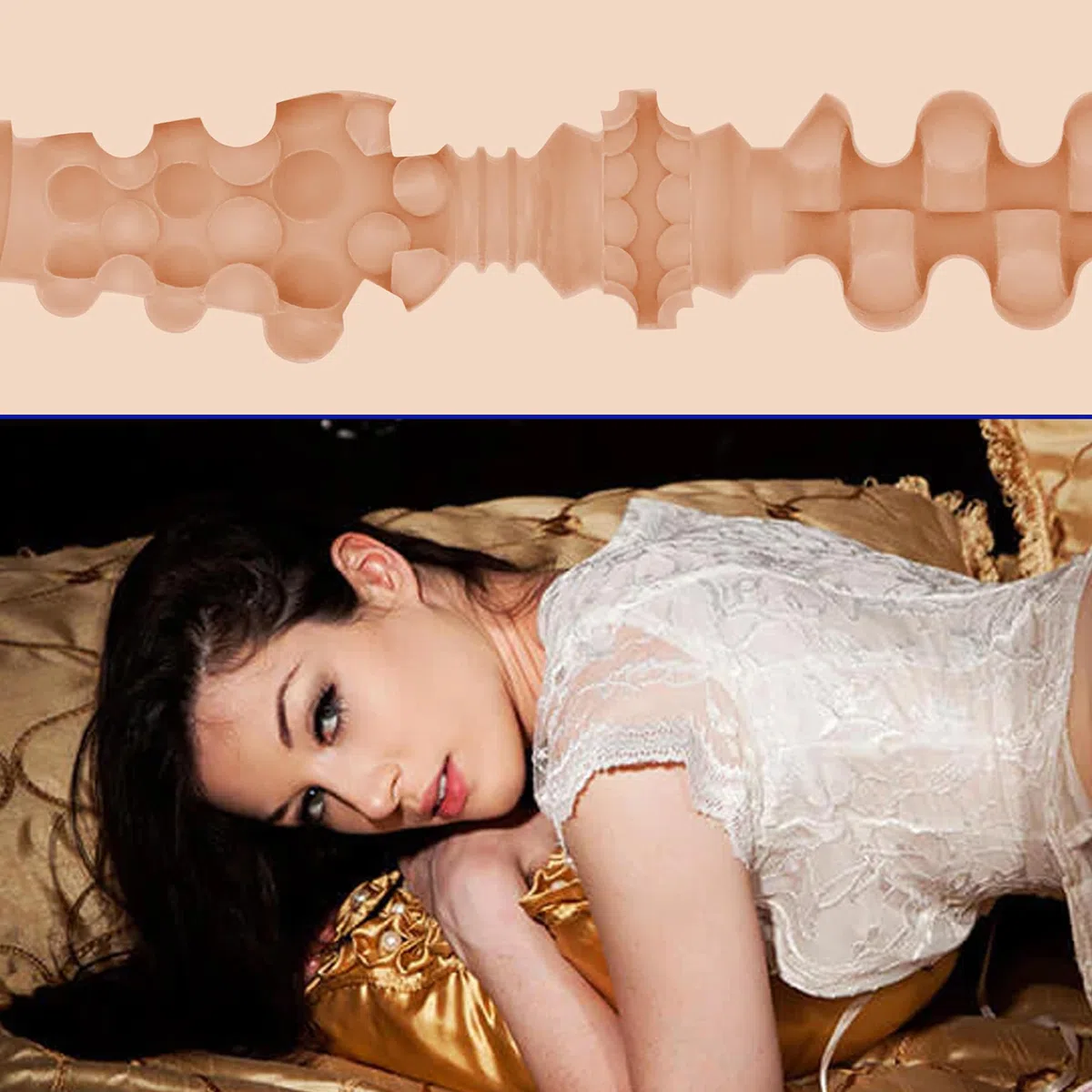Fleshlight Stoya Epic (Butt) - Masturbatore Uomo - Esperienza reale - Superskin - Facile da pulire