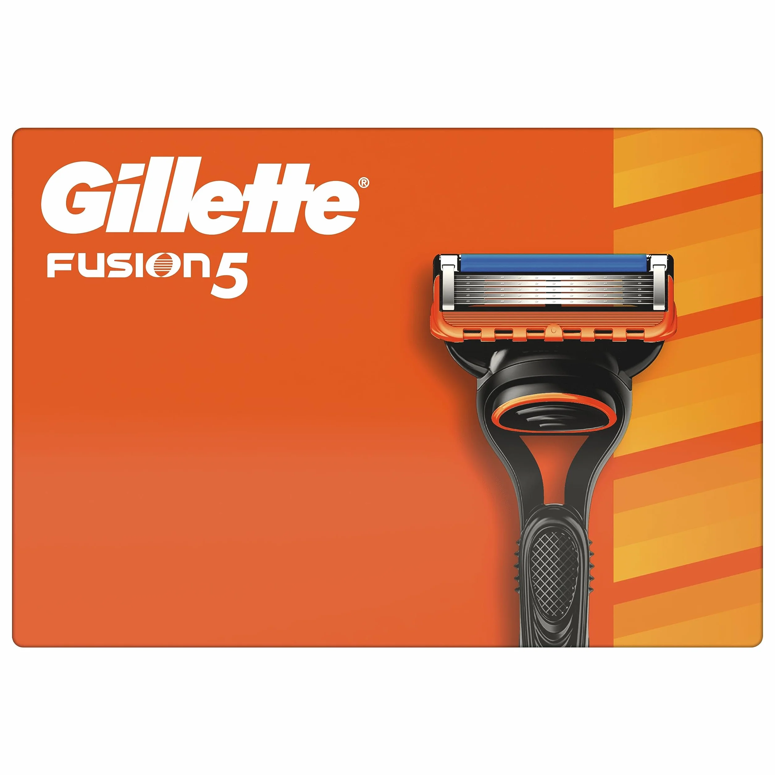 Gillette Fusion5 12 Lamette di Ricambio per Rasoio Barba Manuale, con Striscia Lubrificante e 6 Lame