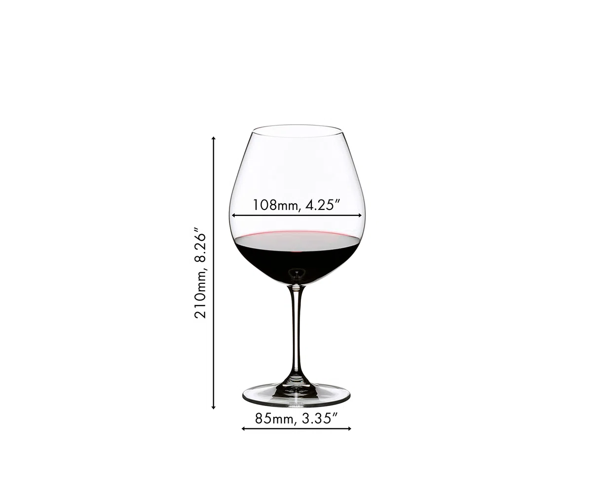 Riedel Vinum Burgundy/Pinot Noir Glasses, Set of 2 (Japan Import)