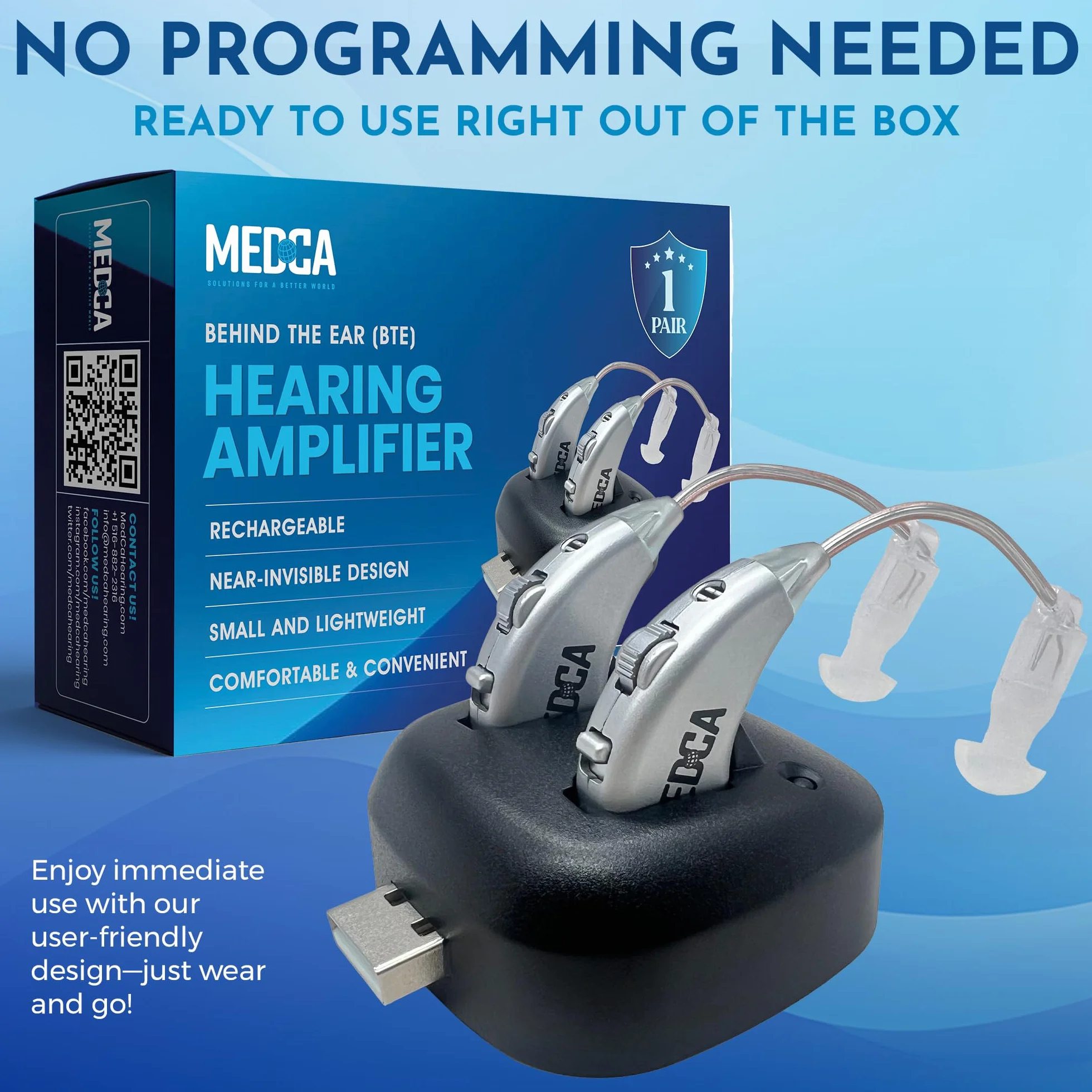 MEDca Premium Active Modello "JH -339SI" per sport e attività all'aperto, (argento)