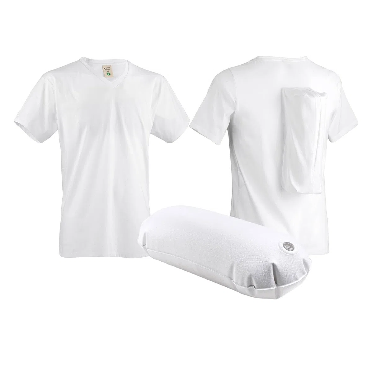 camicia comfort (con cuscino gonfiabile) + camicia di ricambio, per donne [XL]