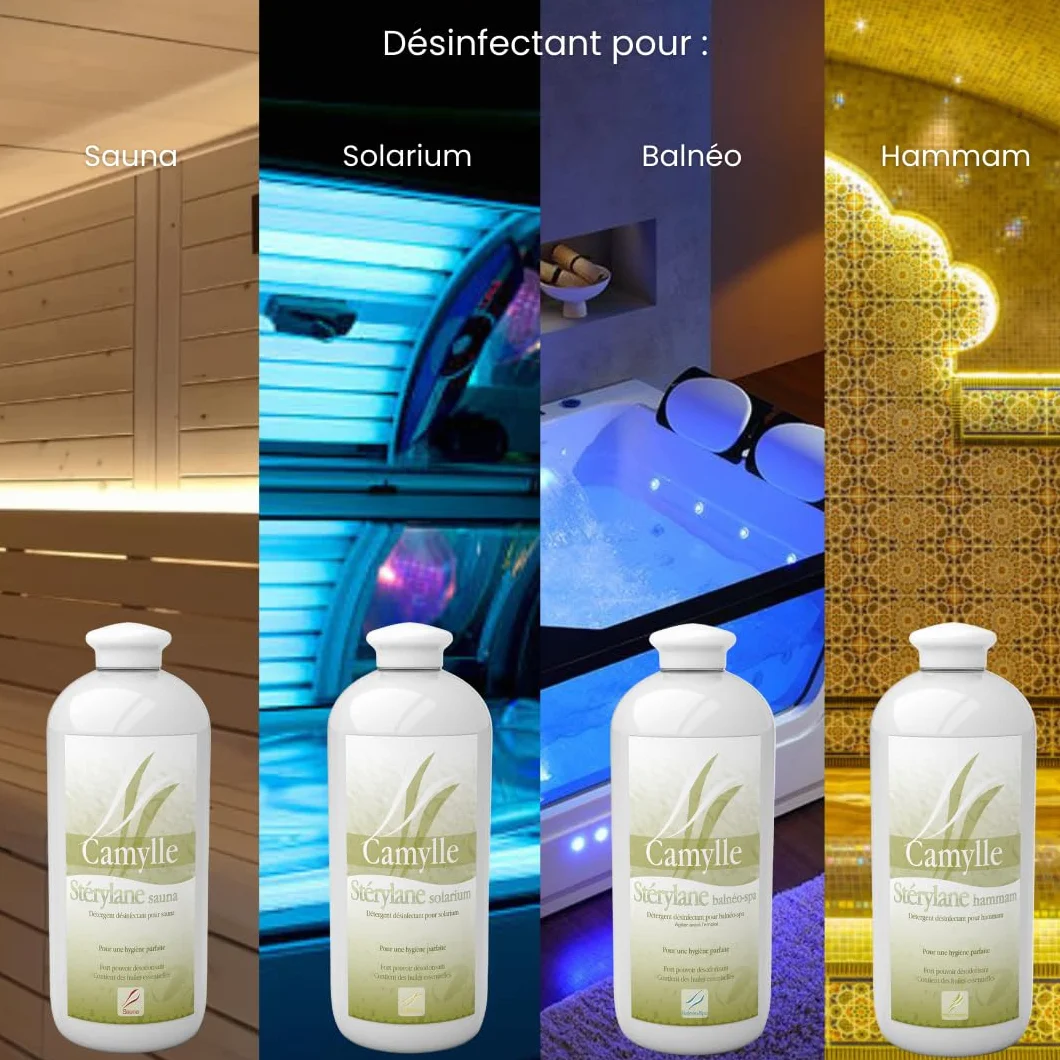 STERYLANE Solarium Detergente e Disinfettante Piastre Acrilico 5000 Ml