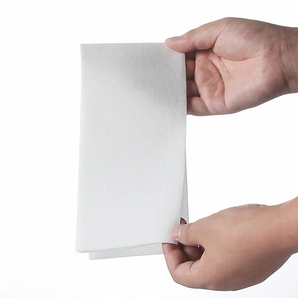 LEKOCH Tovaglioli di Carta Bianchi Monouso 43x30 cm Effetto Tessuto per Feste Matrimoni