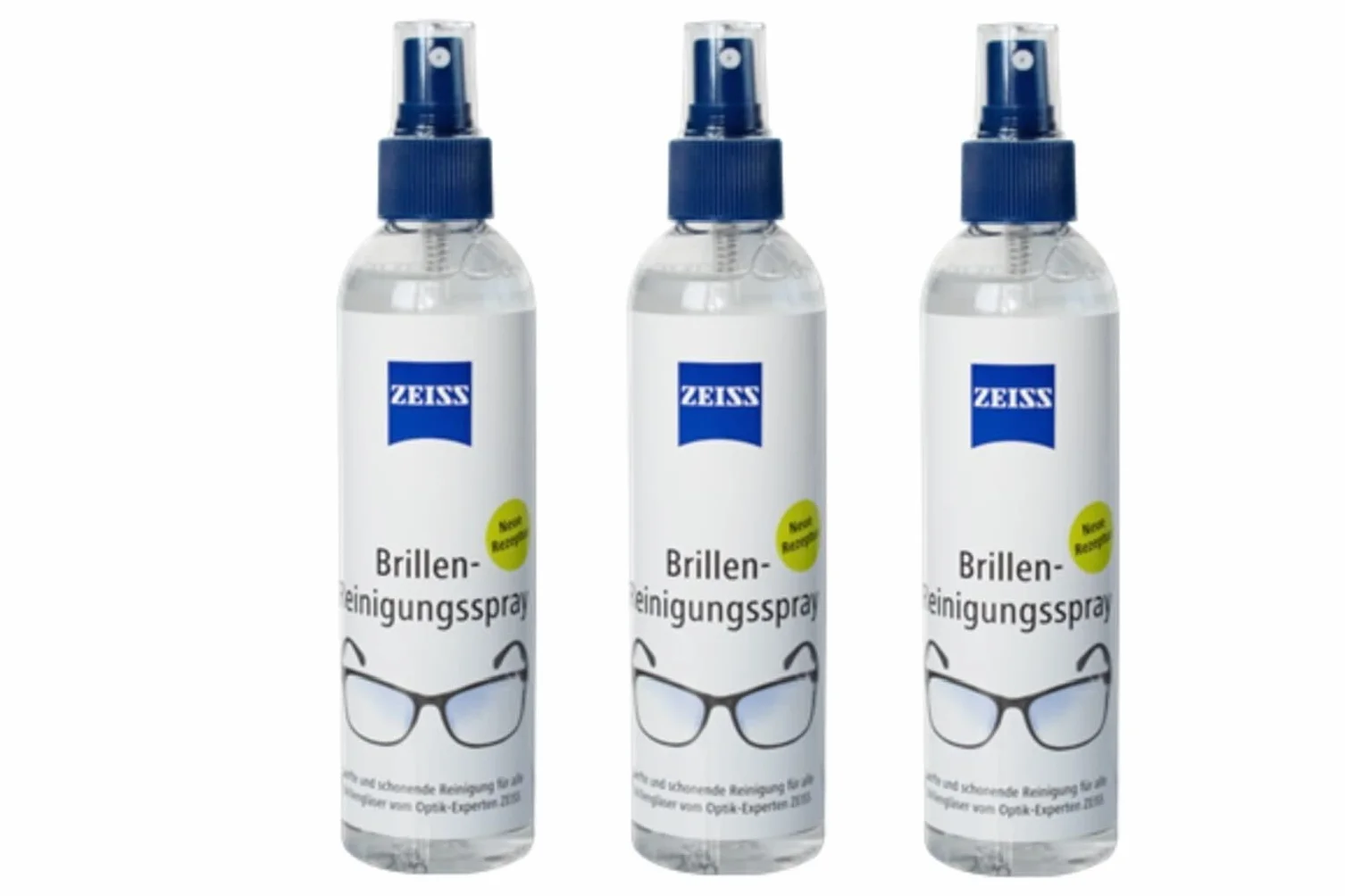 ZEISS Spray detergente per occhiali 240 ml confezione da 3