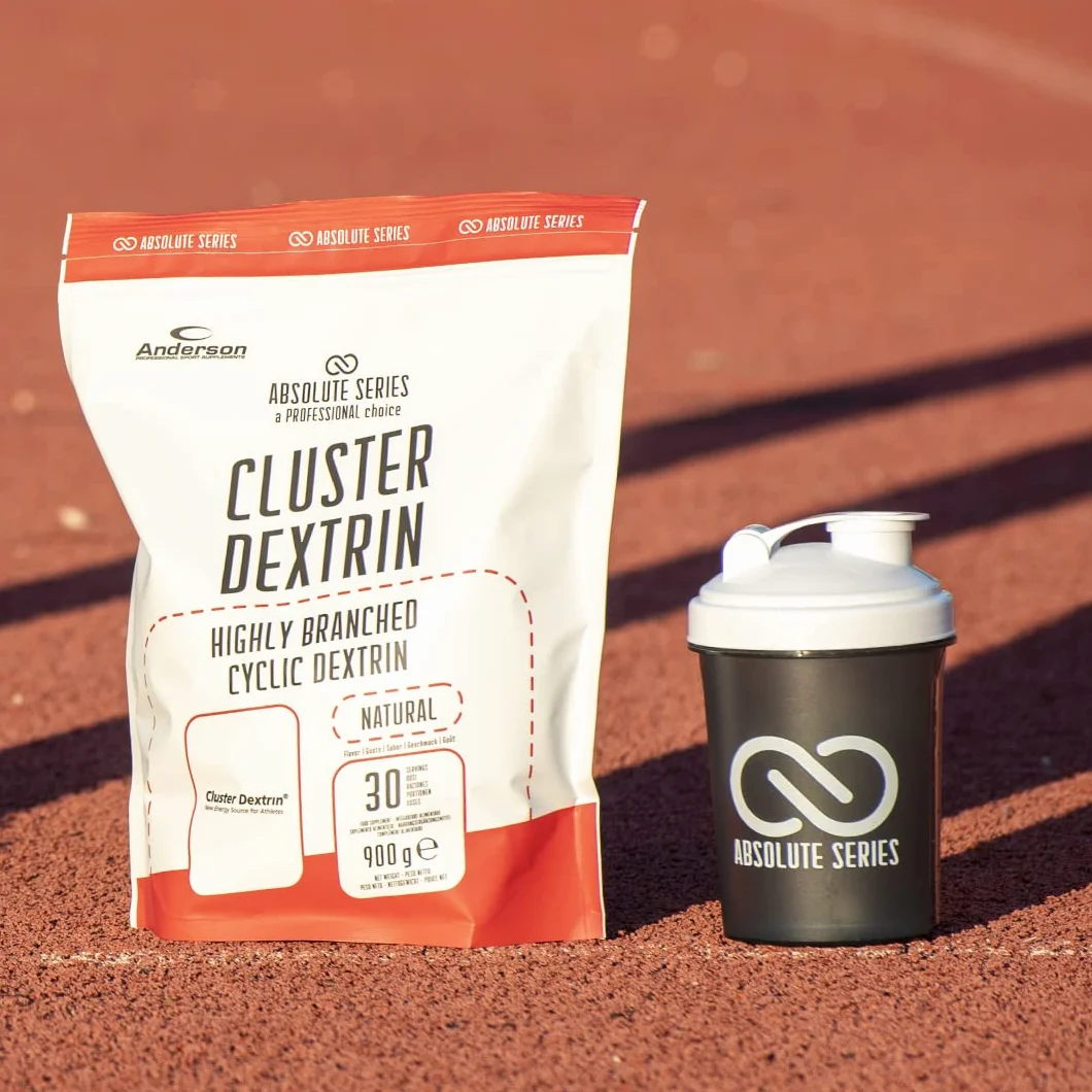 Absolute Series Anderson Pre Workout 900g Cluster Dextrin® gusto neutro 0 zuccheri