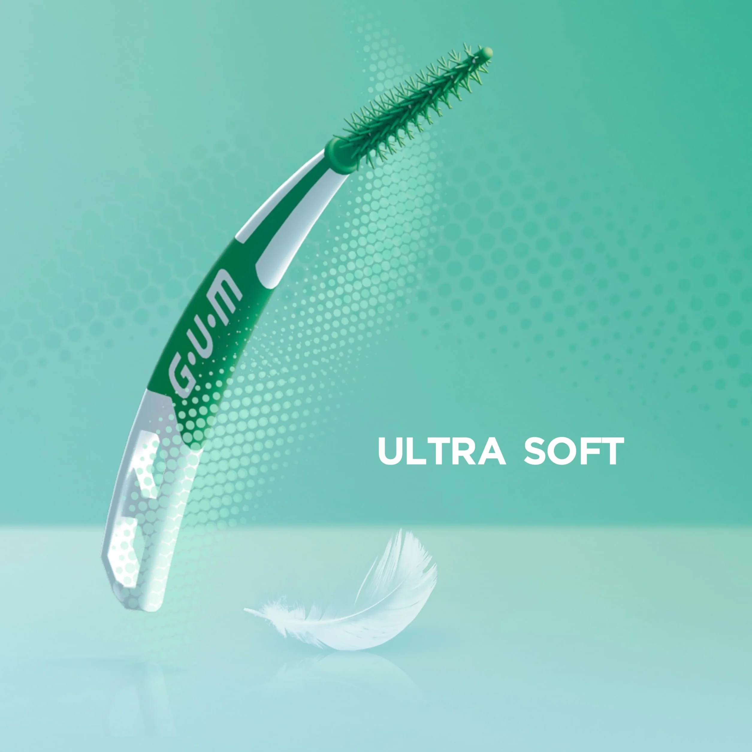 GUM SOFT-PICKS PRO Scovolini interdentali curvi delicati gengive sensibili 3x60