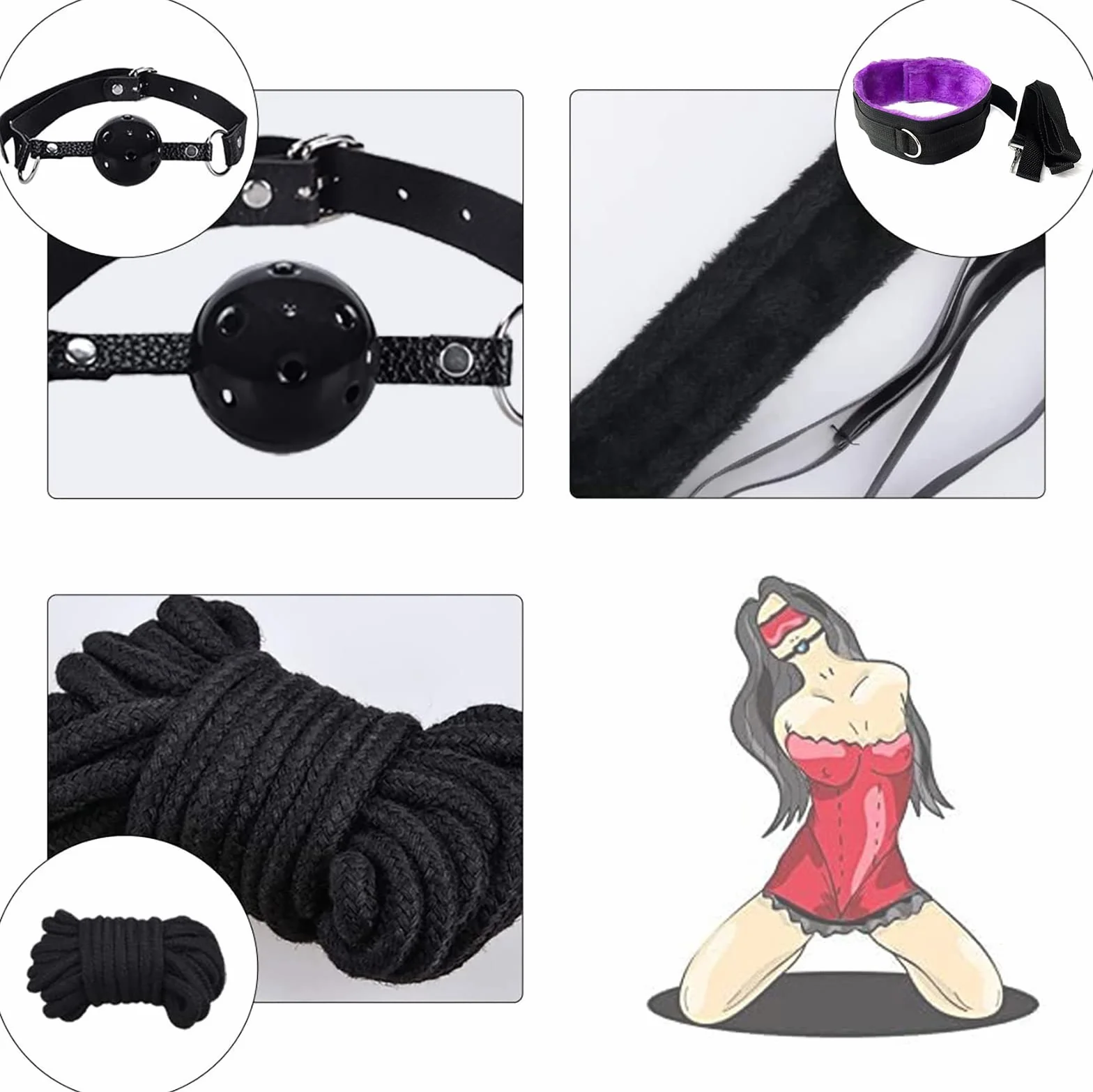 Un Set di 10 Vestiti da Palestra Viola, Materiale in Nylon Morbido E Confortevole, Regalo Creativo