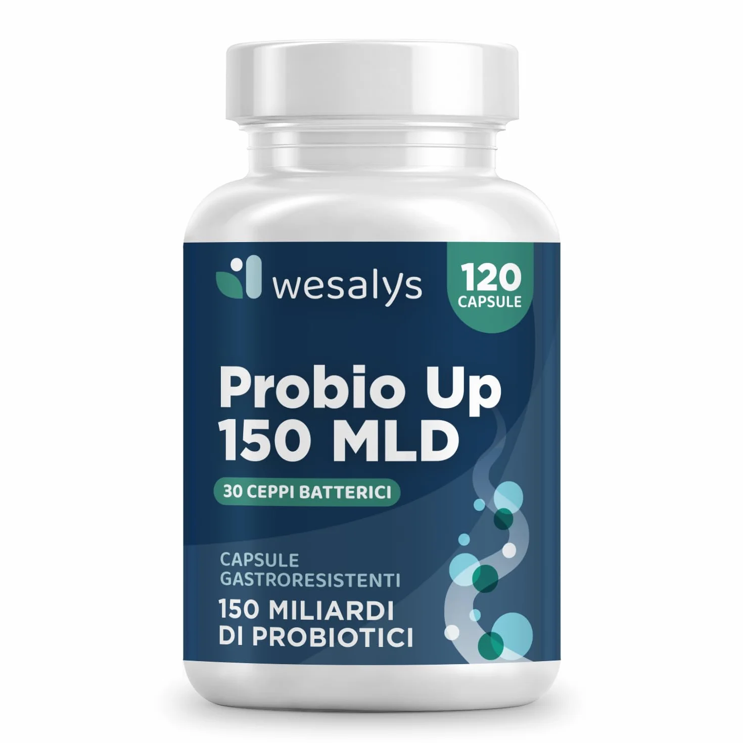Probiotici 150 Miliardi UFC 30 Ceppi 120 Cps Gastroresistenti Lactobacillus Gasseri Rhamnosus Acidophilus