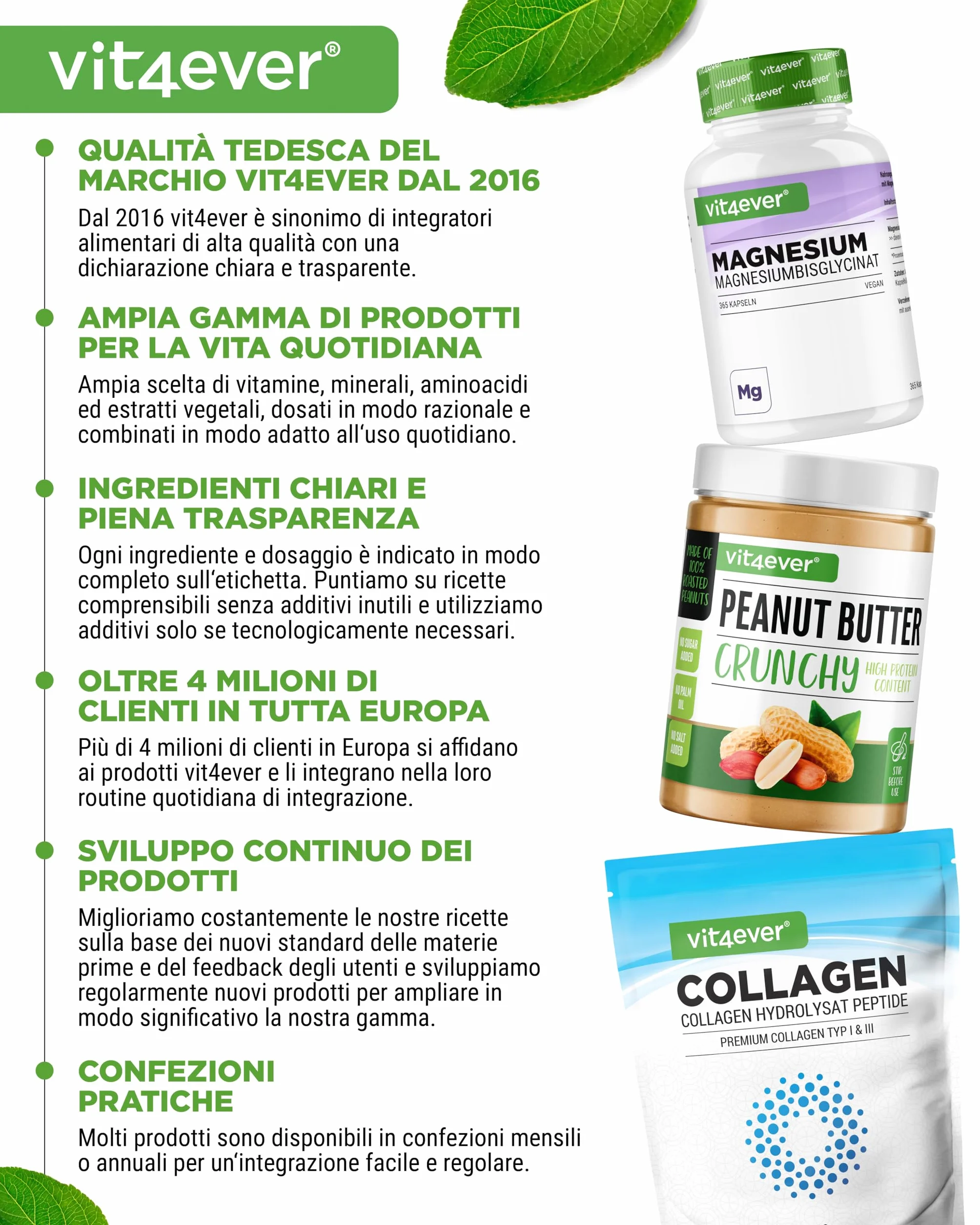 vit4ever Fosfatidilserina 300 mg 180 Capsule Alto Dosaggio Vegano