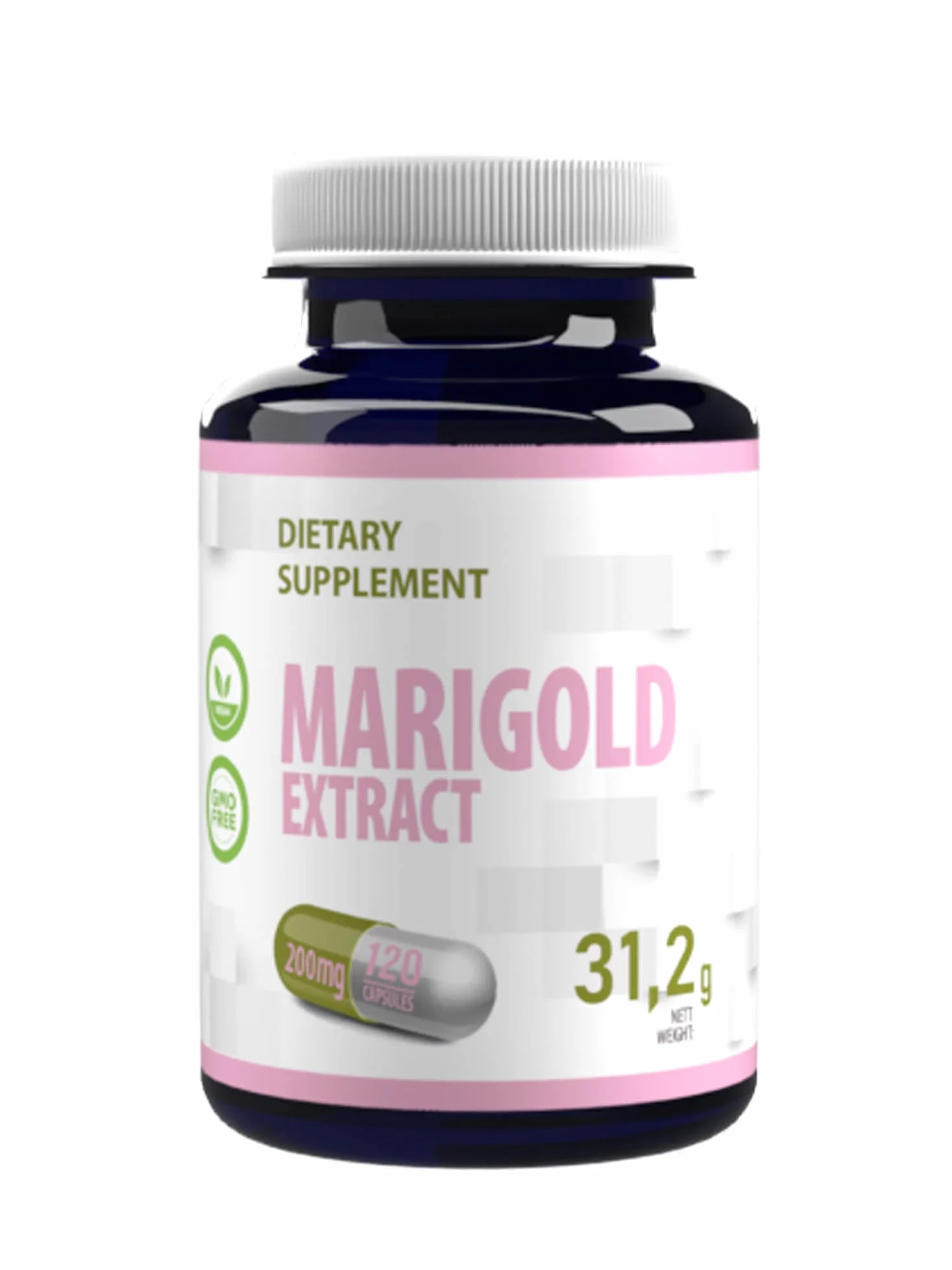 Hepatica Luteina 40 mg Zeaxantina 8 mg 120 capsule vegane Tagetes erecta GMP