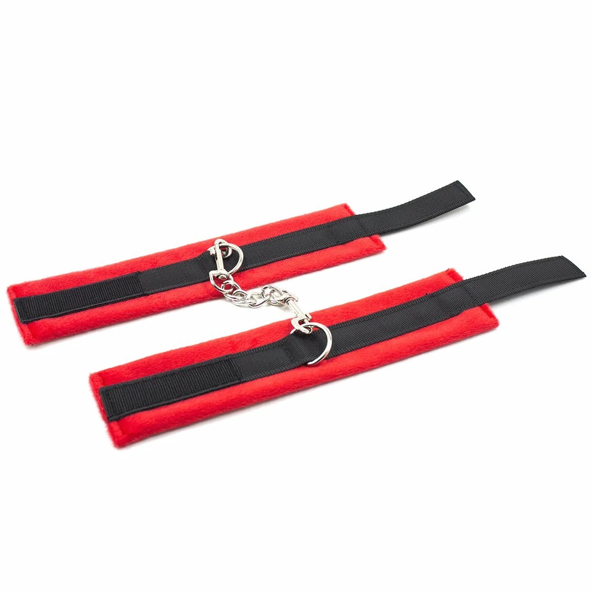 Kit di 10 Accessori in Morbido Velluto, Manette frustino corda donna uomo, sacco raso incluso