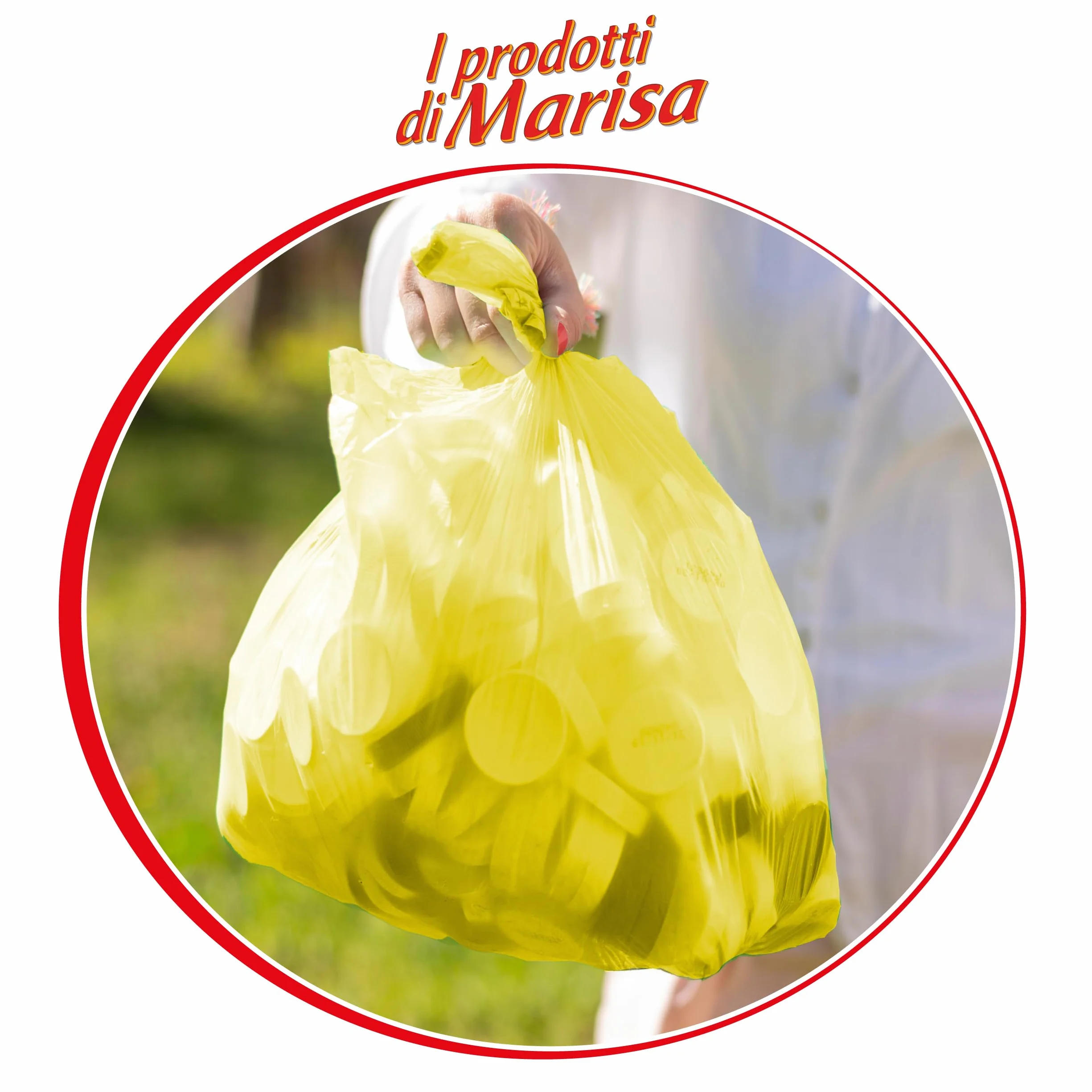 Sacchetti Spazzatura 110L 70x110 cm Antiforo 60 Pz 6 Rotoli Giallo