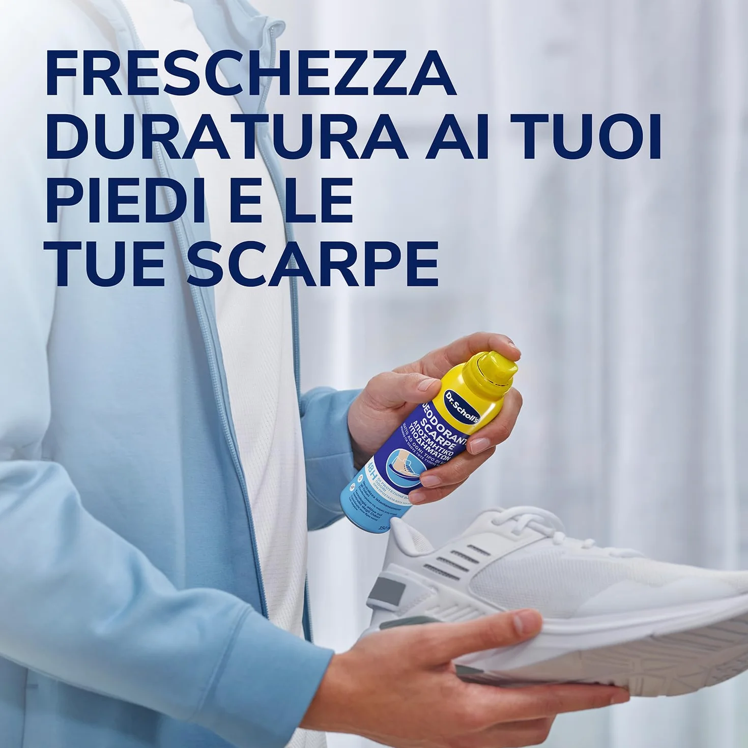 Dr. Scholl's Deodorante Spray per Scarpe 48h 6x150 ml