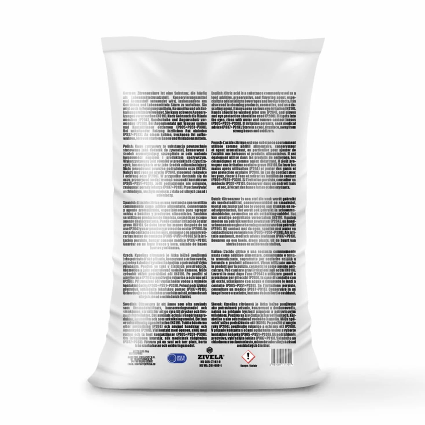 Acido Citrico in Polvere 5 kg Qualità Alimentare E330