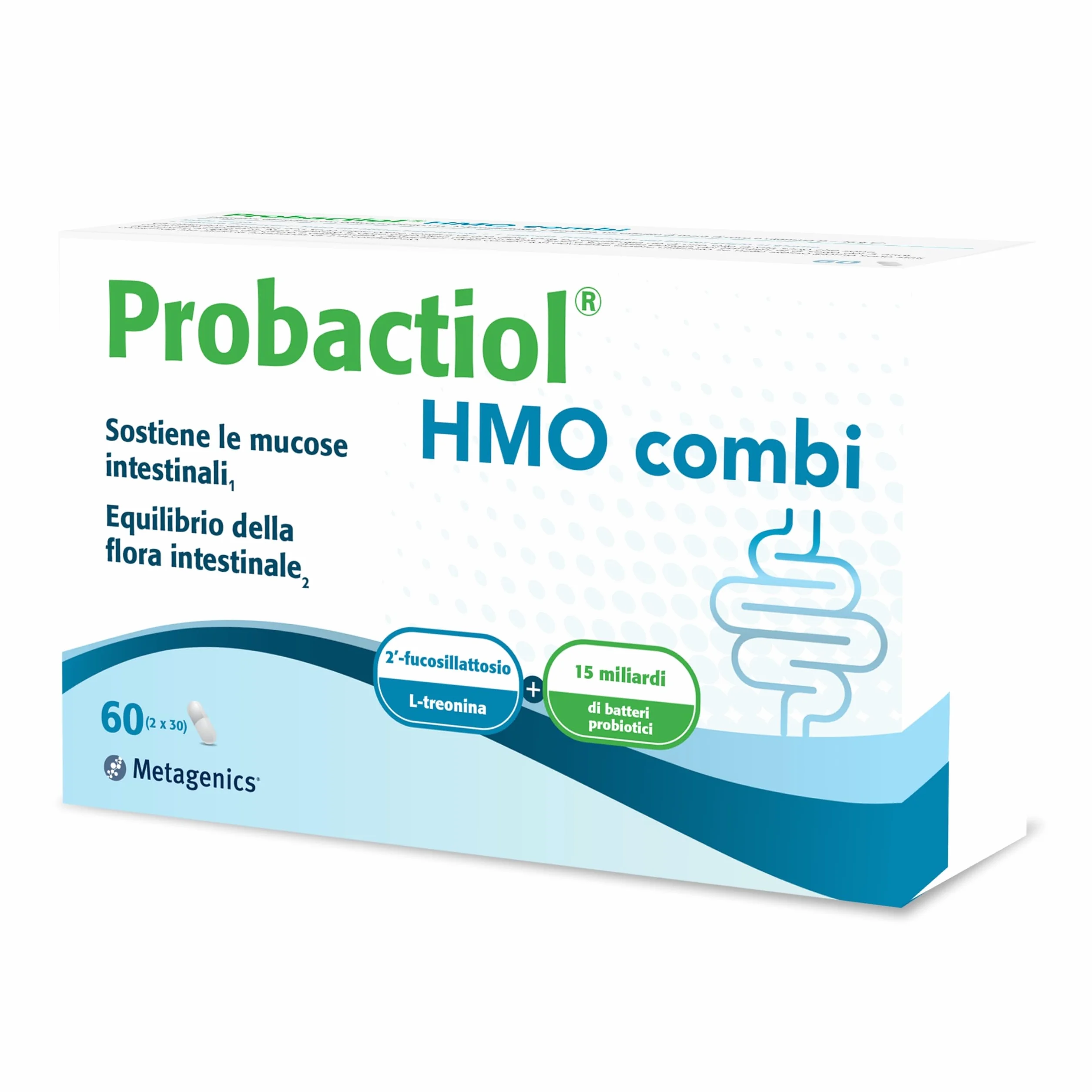 Metagenics Probactiol HMO Combi 60 Capsule Equilibrio Flora Intestinale