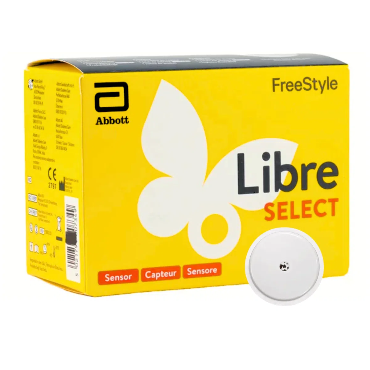 FreeStyle Libre Select Sensor, nuovo sistema di misurazione del glucosio per monitoraggio continuo, 15 giorni